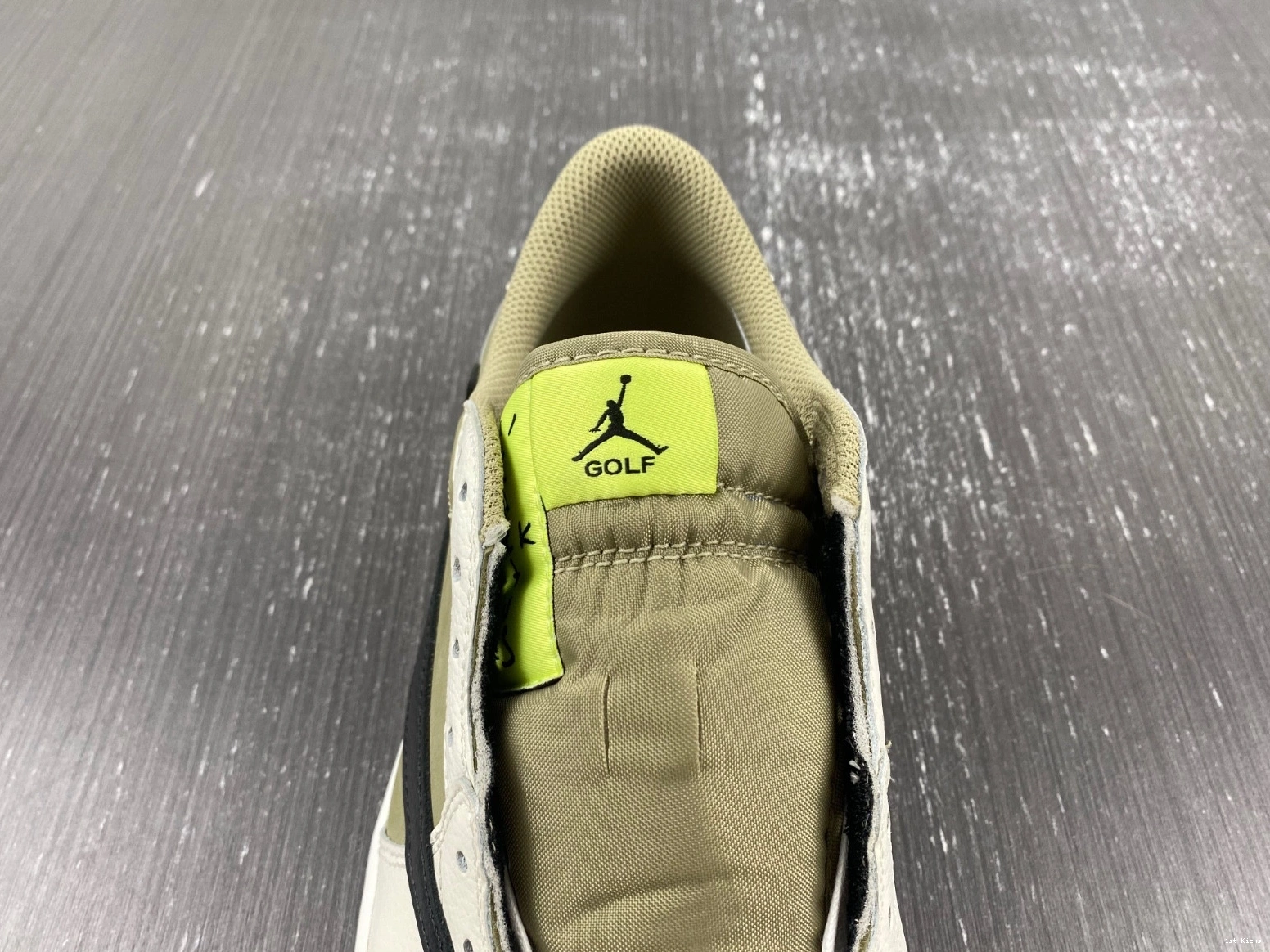 Retro 1 Neutral Golf Jordan FZ3124-200 Olive Low Scott Travis 0423